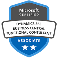 Microsoft Dynamics 365 Business Central Functional Consultant