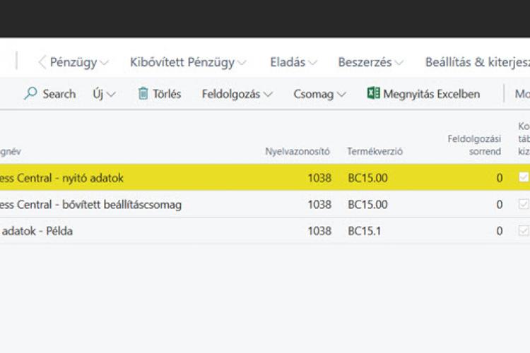 Dynamics 365 Business Central - RapidStart