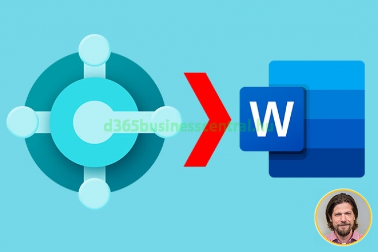 Word körlevelek készítése Business Central-ból