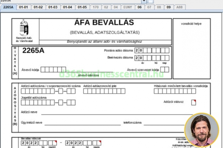 2265 áfabevallás Business Central magyar lokalizációhoz